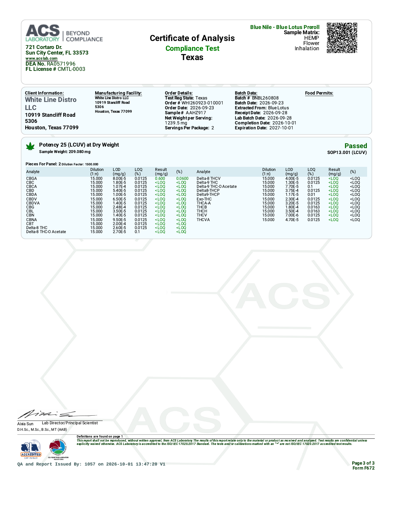Lab report page 3 of 3